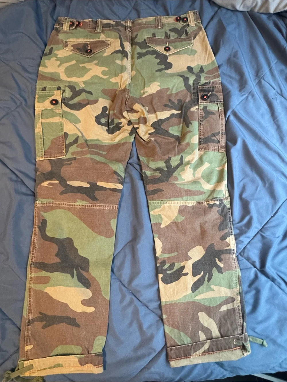 Ralph Lauren Men's Camouflage Cargo Pants - Green/Brown
